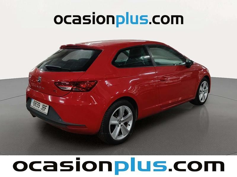 Usado Seat Leon FR 122 CV (89 kW) 2014 Rojo Utilitario