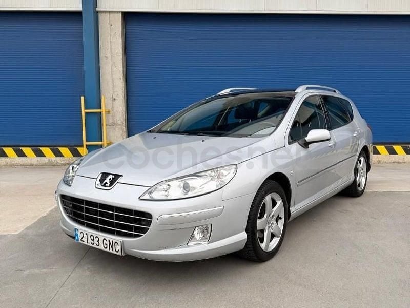 Usado Peugeot 407 Premium 140 CV (102 kW) 2009 Gris / plata Familiar