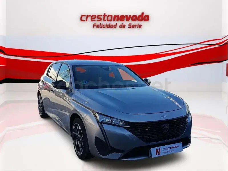 Usado Peugeot 308 Allure 145 CV (106 kW) 2025 Gris / plata Berlina