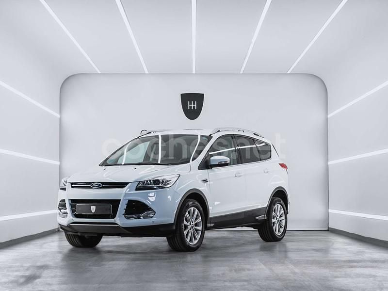 Blanco Usado 2016 Ford Kuga Titanium SUV | 11.999 € (Precio justo) - Imagen 1/4