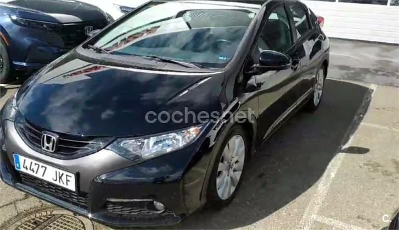 Negro Usado 2012 Honda Civic Sport Berlina | 13.200 € - Imagen 1/4