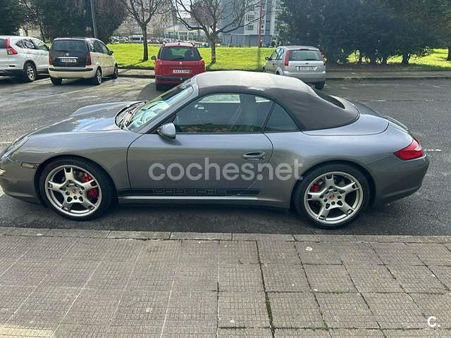 Usado Porsche 911 Carrera 4S Cabriolet 355 CV (261 kW) 2005 Gris / plata Descapotable