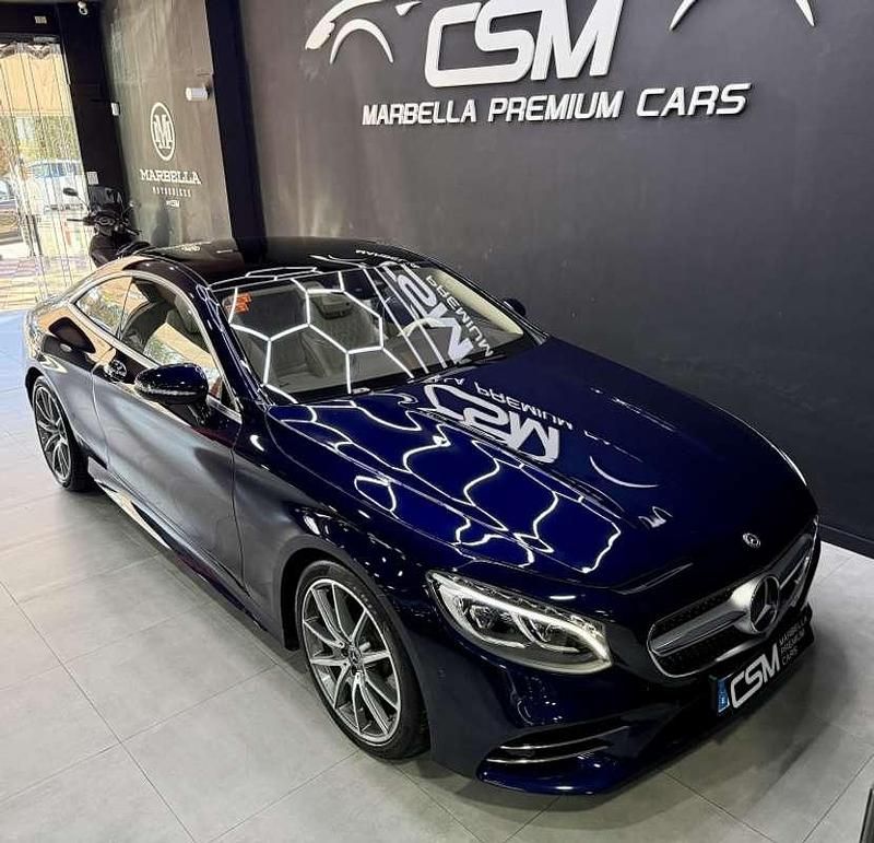 Usado Mercedes S450 367 CV (269 kW) 2018 Azul Berlina
