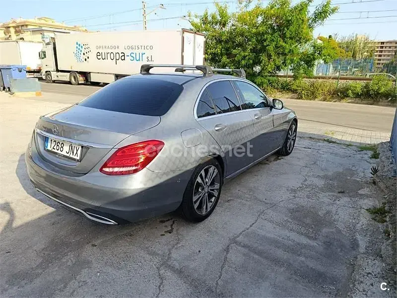 Usado Mercedes C220 170 CV (125 kW) 2016 Gris / plata Berlina