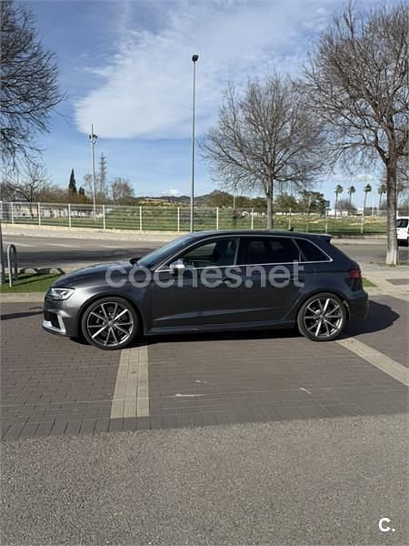 Usado Audi RS3 400 CV (294 kW) 2019 Gris / plata Berlina