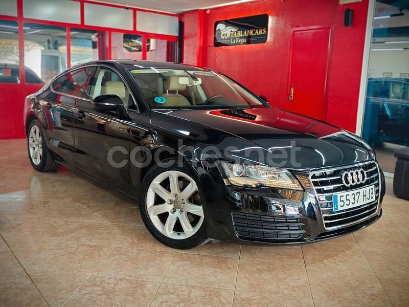 Usado Audi A7 Sportback Comfort 204 CV (150 kW) 2011 Negro Utilitario