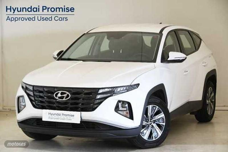 Atlas white Usado 2024 Hyundai Tucson SUV | 25.500 € (Precio justo) - Imagen 1/4
