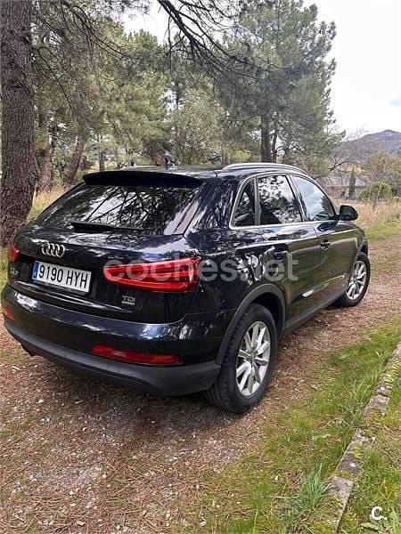 Usado Audi Q3 Ambiente 140 CV (102 kW) 2014 Azul SUV