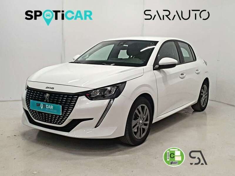 Blanco Usado 2021 Peugeot 208 Active Utilitario | 14.300 € (Un poco caro) - Imagen 1/4