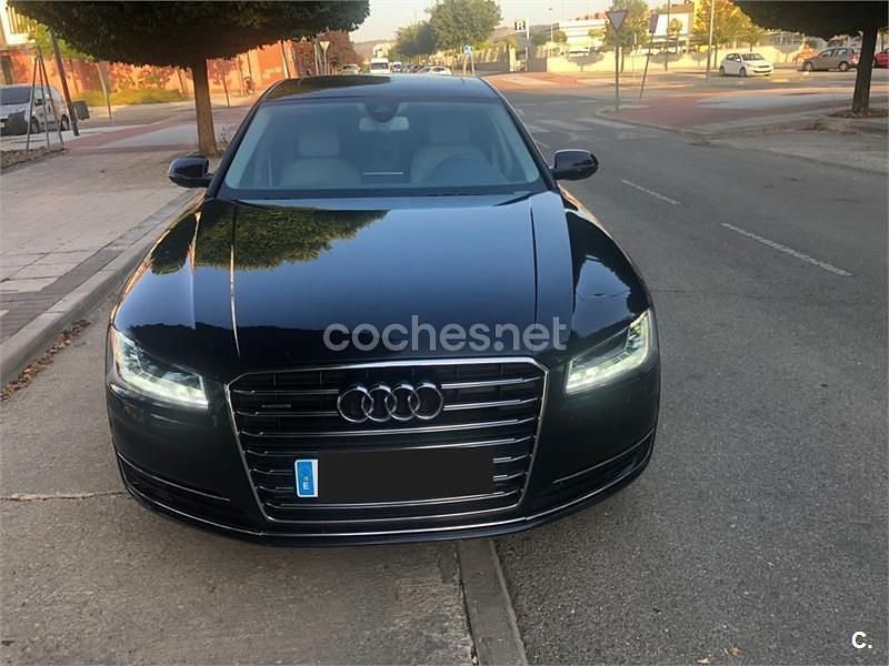 Usado Audi A8 258 CV (189 kW) 2014 Negro Berlina
