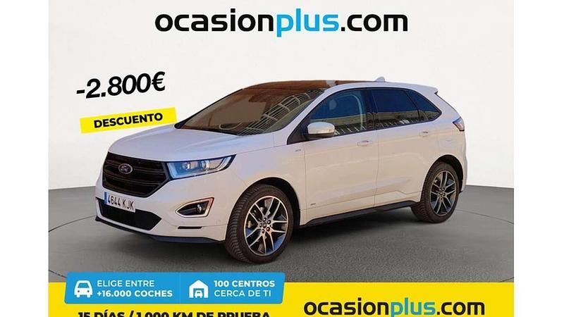 Blanco Usado 2018 Ford Edge ST-Line SUV | 22.091 € (Precio justo) - Imagen 1/3