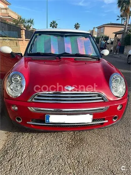 Usado Mini Cooper 115 CV (84 kW) 2004 Rojo Utilitario