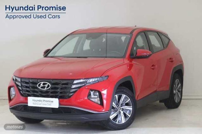 Engine red Usado 2024 Hyundai Tucson SUV | 24.900 € (Precio justo) - Imagen 1/4