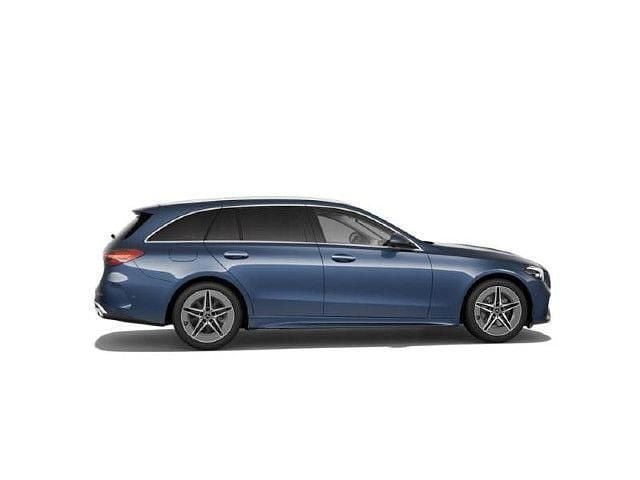Usado Mercedes C300e AMG line 313 CV (230 kW) 2024 Azul sodalita Familiar
