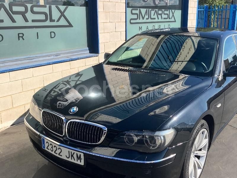 Usado BMW 730 231 CV (169 kW) 2008 Negro Berlina