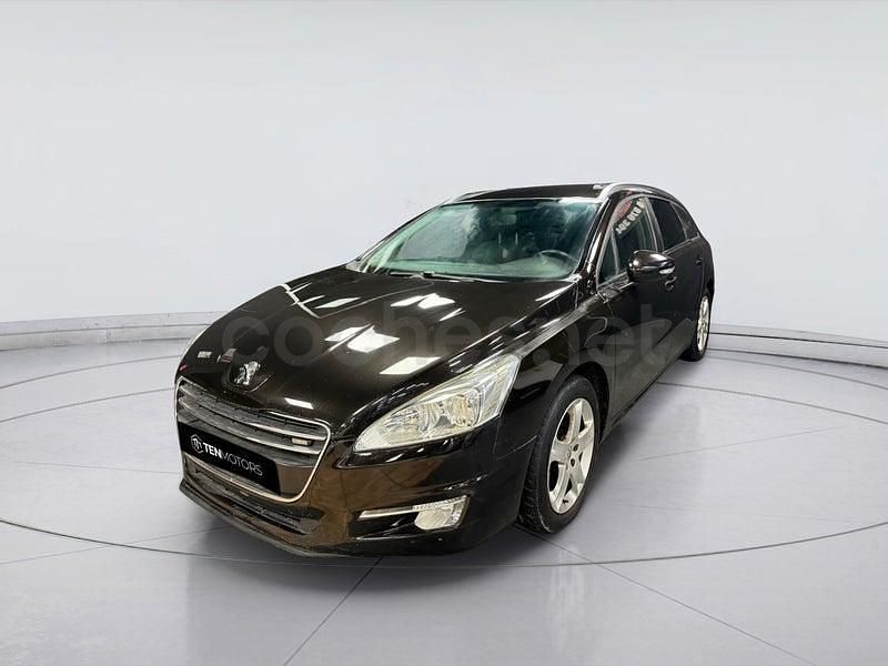 Usado Peugeot 508 SW Access 112 CV (82 kW) 2011 Negro Familiar