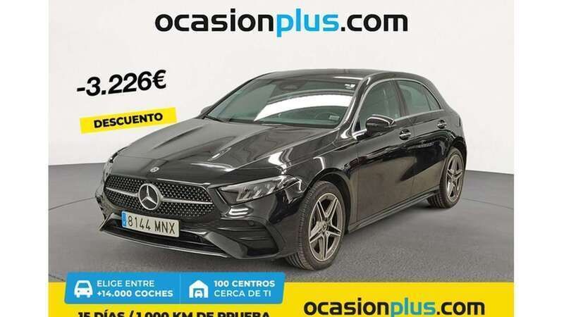Negro Usado 2024 Mercedes A250 Advanced Utilitario | 32.264 € (Buen precio) - Imagen 1/4