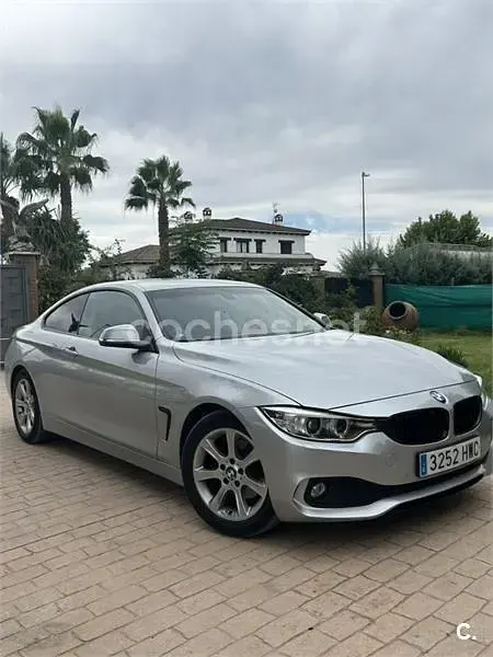 Usado BMW 420 190 CV (139 kW) 2014 Gris / plata Coupe