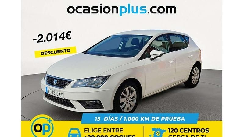 Usado Seat Leon Reference 116 CV (85 kW) 2017 Blanco Utilitario
