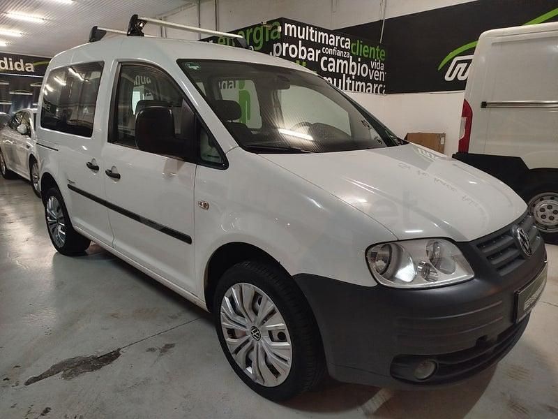Blanco Usado 2010 VW Caddy Life Monovolumen | 8900 € (Precio justo) - Imagen 1/4