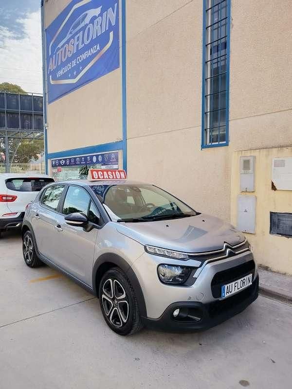 Gris Usado 2021 Citroën C3 Feel Utilitario | 9900 € (Buen precio) - Imagen 1/4