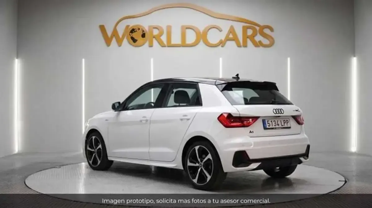 Usado Audi A1 Sportback 110 CV (80 kW) 2021 Blanco Utilitario
