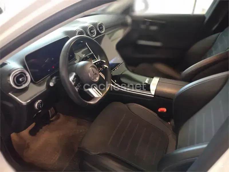 Usado Mercedes C200 163 CV (119 kW) 2022 Blanco Berlina