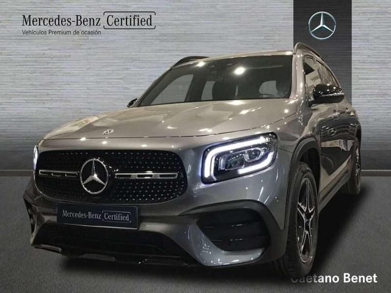 Gris Usado 2022 Mercedes GLB200 SUV | 39.950 € (Un poco caro) - Imagen 1/4