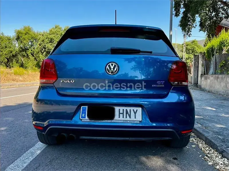 Usado VW Polo BlueGT 140 CV (102 kW) 2013 Azul Utilitario