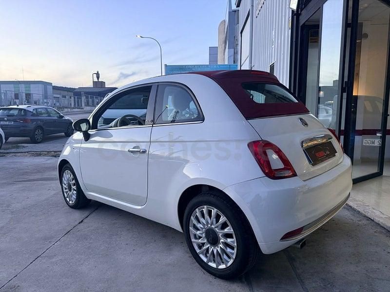 Usado Fiat 500C Lounge 69 CV (50 kW) 2019 Blanco Descapotable