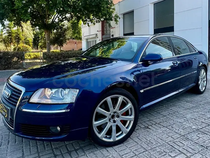 Usado Audi A8 350 CV (257 kW) 2007 Azul Berlina