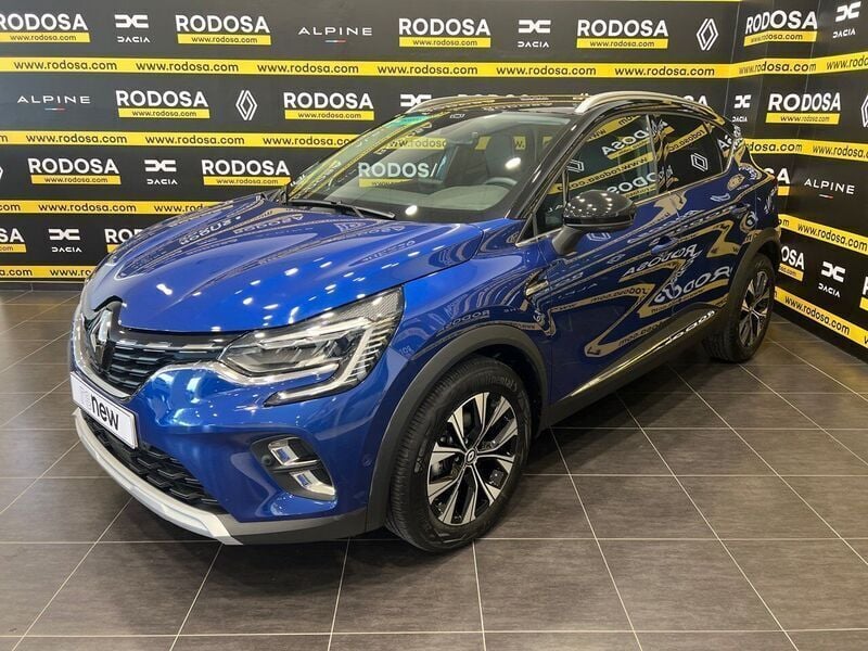 Azul Usado 2024 Renault Captur Techno SUV | 21.900 € (Un poco caro) - Imagen 1/4