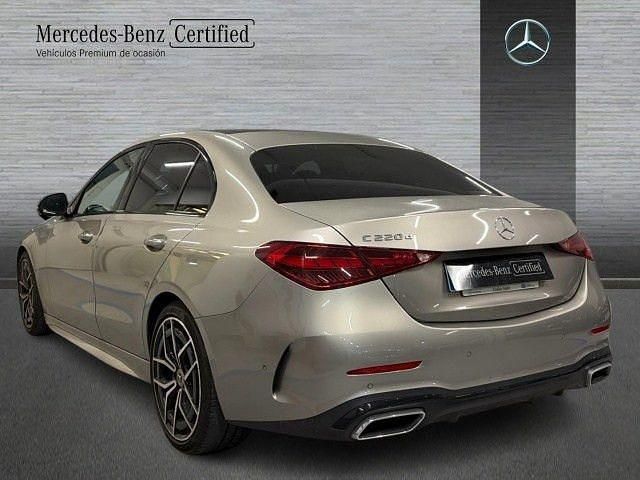 Usado Mercedes C220 200 CV (147 kW) 2022 Plata mojave