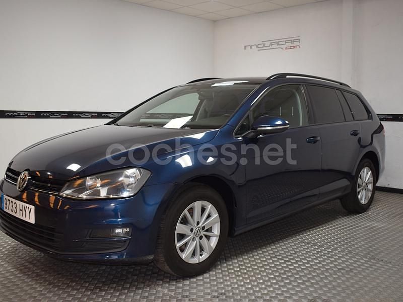 Usado VW Golf VII Advance 105 CV (77 kW) 2014 Azul Familiar