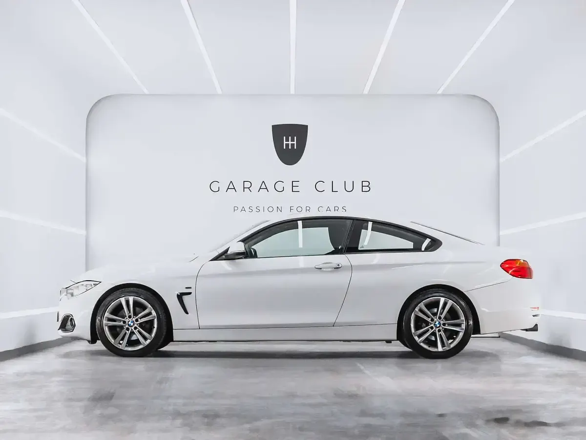 Usado BMW 420 Coupé 184 CV (135 kW) 2013 Blanco Coupe
