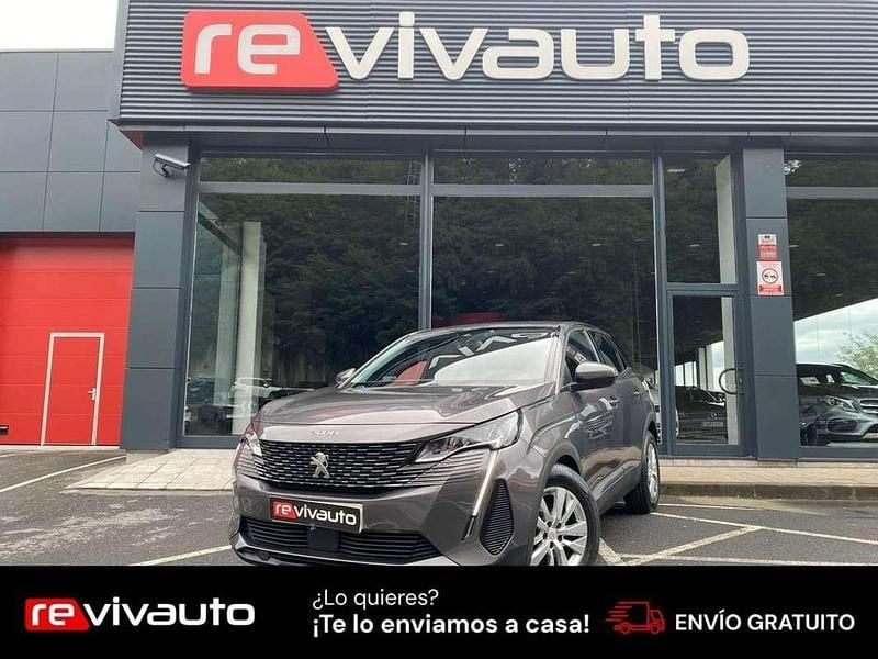 Gris Usado 2021 Peugeot 3008 Active SUV | 15.490 € (Precio justo) - Imagen 1/4