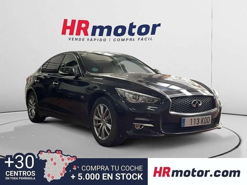 Usado Infiniti Q50 Premium 171 CV (125 kW) 2017 Negro Berlina