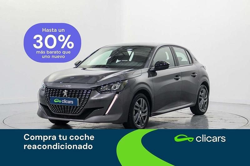 Gris Usado 2022 Peugeot 208 Active Utilitario | 14.990 € (Precio justo) - Imagen 1/4