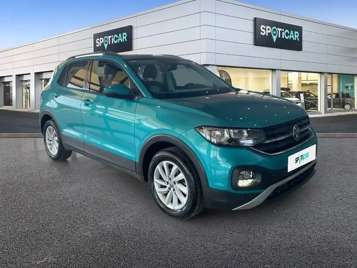 Usado VW T-Cross Advance 95 CV (69 kW) 2022 Azul SUV