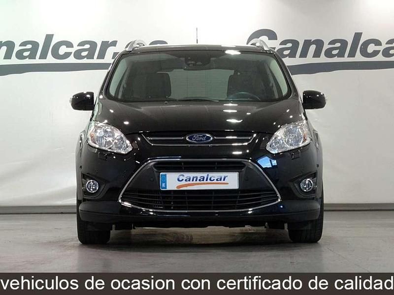 Usado Ford Grand C-Max S 125 CV (91 kW) 2015 Negro Monovolumen