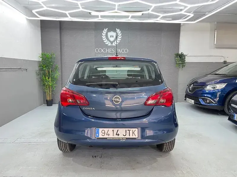 Usado Opel Corsa Color Edition 90 CV (66 kW) 2016 Azul Utilitario