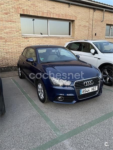Usado Audi A1 Ambition 90 CV (66 kW) 2011 Azul Utilitario