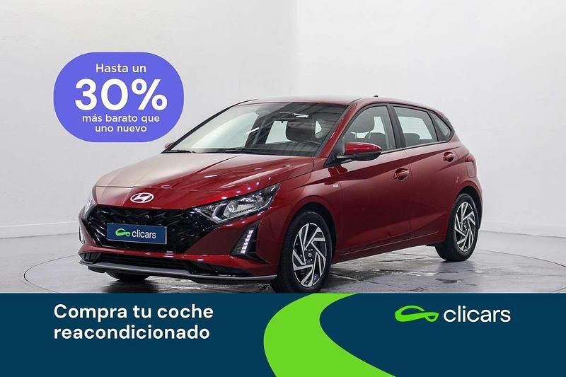Rojo Usado 2024 Hyundai i20 Utilitario | 15.490 € (Precio justo) - Imagen 1/4