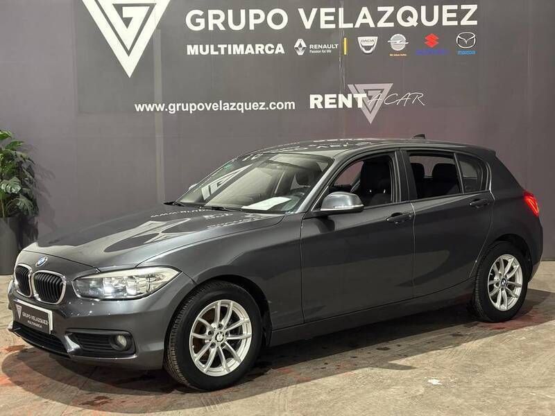Gris Usado 2015 BMW 116 Efficient Dynamics Utilitario | 14.490 € (Un poco caro) - Imagen 1/4