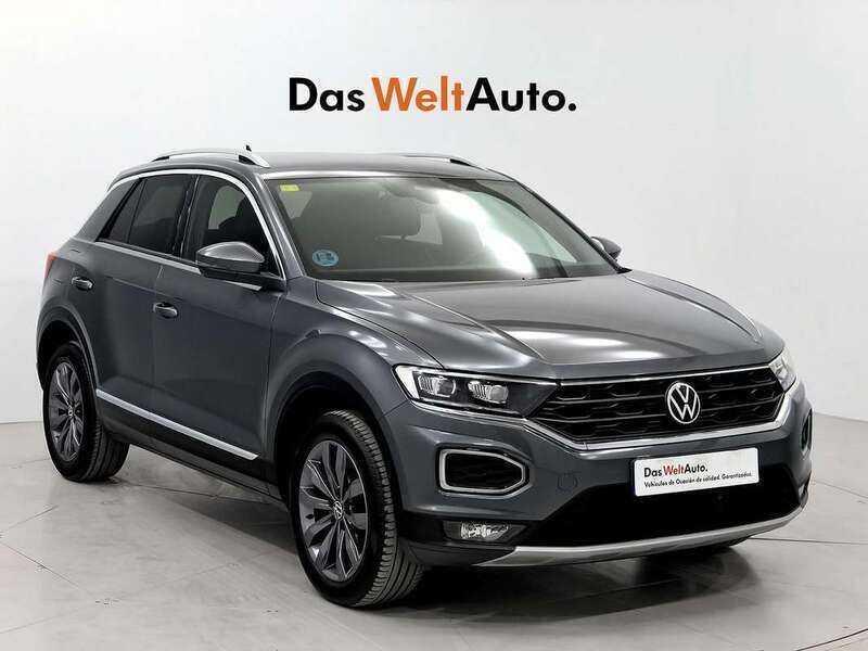 Gris Usado 2020 VW T-Roc Sport SUV | 21.900 € (Precio justo) - Imagen 1/4