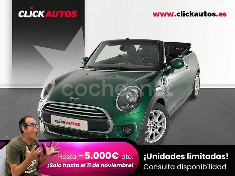 Verde Usado 2020 Mini One Cabriolet Descapotable | 16.700 € (Buen precio) - Imagen 1/4
