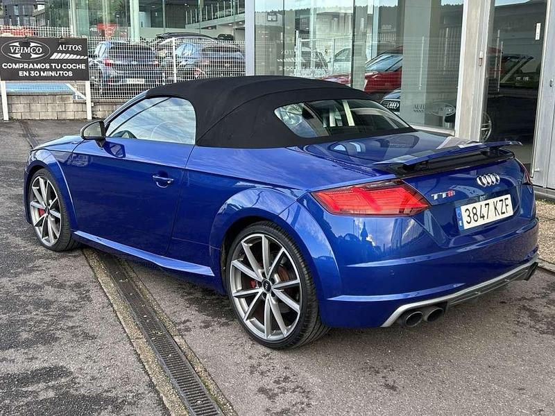 Usado Audi TTS S-Line 310 CV (228 kW) 2017 Azul Descapotable