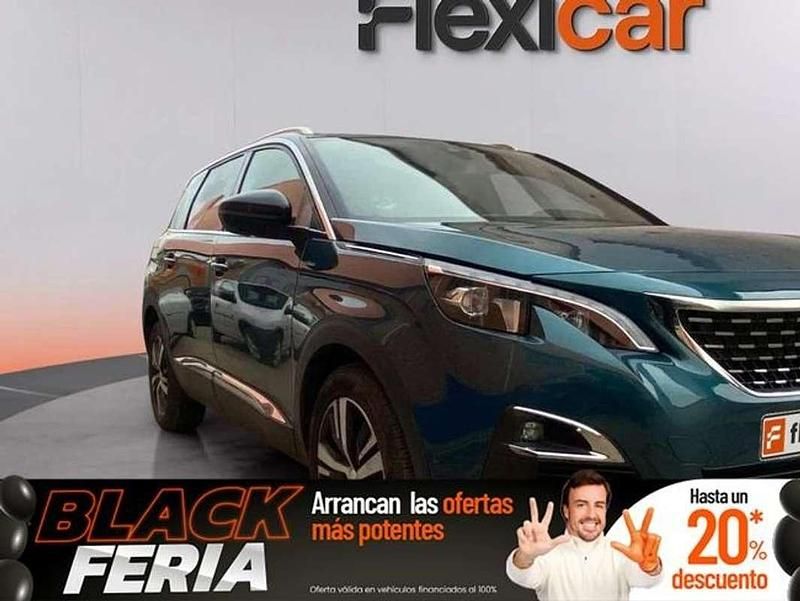 Azul Usado 2020 Peugeot 5008 GT-line SUV | 16.990 € (Buen precio) - Imagen 1/4