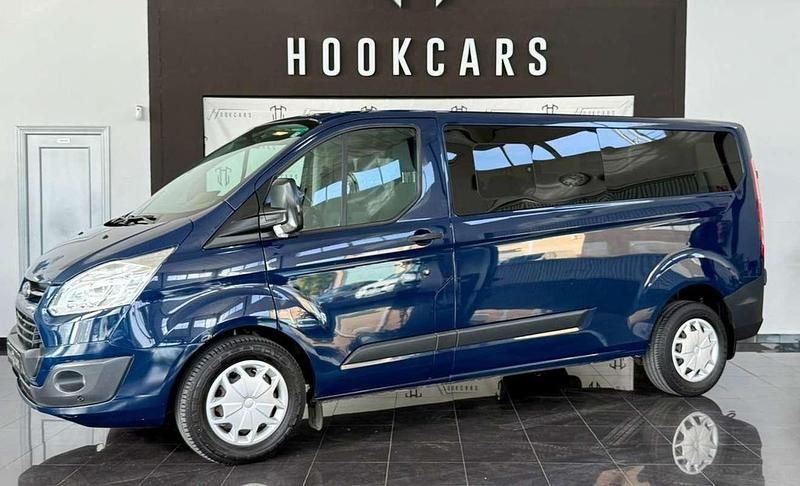 Usado Ford Transit Custom Trend 129 CV (94 kW) 2017 Azul Familiar