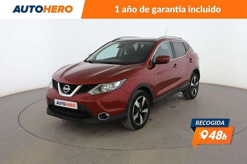 Rojo Usado 2016 Nissan Qashqai N-Connecta SUV | 14.299 € (Precio justo) - Imagen 1/4